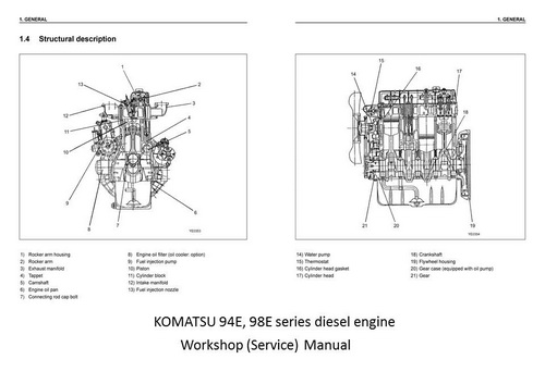 å°æ¾94Eã€98Eç³»åˆ—å‘åŠ¨æœºç»´ä¿®æ‰‹å†Œ