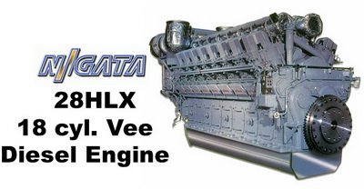 Niigata 28 HLX 18 ç¼¸  Våž‹å‘åŠ¨æœº