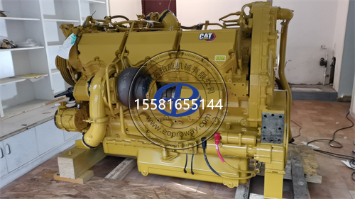 卡特彼勒C27 V型12缸增压后冷电控引擎：工业动力的全能王者