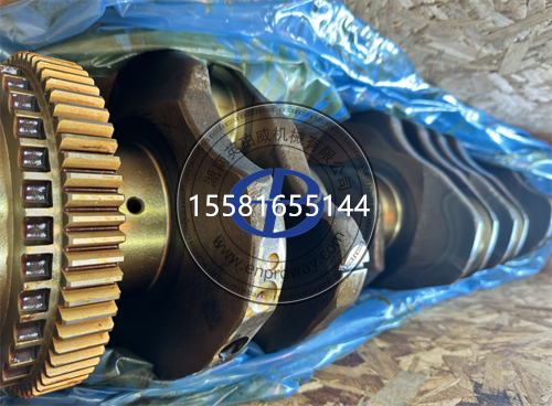 帕金斯2806卡特C18发动机大修核心部件:原装曲轴总成T401171 468-5119