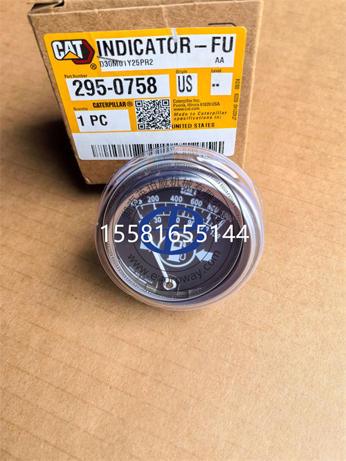卡特彼勒3512、3516、3508的“压力管家”：295-0758燃油压力指示器