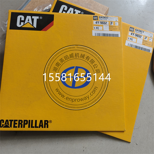 卡特彼勒C7发动机缸体侧盖垫片4Y-9652凸轮随动器盖密封垫4Y9652