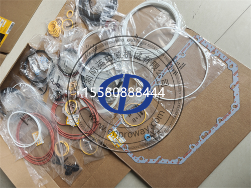 卡特277-3012正时齿轮箱前壳垫片漏油标准修复步骤