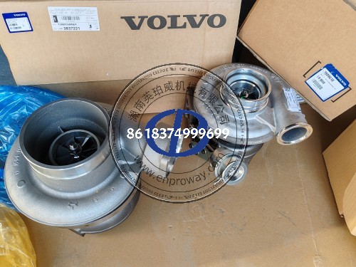 沃尔沃遍达D16发动机原厂3837221 3889610增压器总成