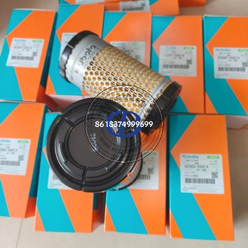 久保田原厂6C060-99414 空滤原装正品空气滤芯适配挖掘机 / 发电机 / 农机