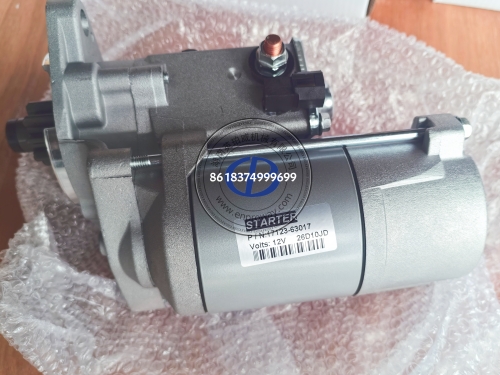 OEM V2203 D1703 D1803 KUBOTA 12V 9T起动电机 17123-63016 228000-4590发动机