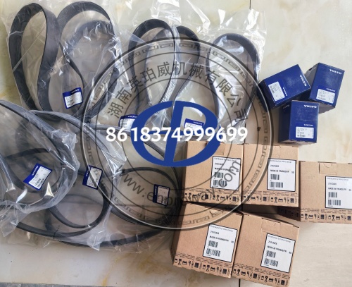 Volvo遍达TAD1151VE发动机皮带10PK1570 22707523 港口正面吊发电机组配件